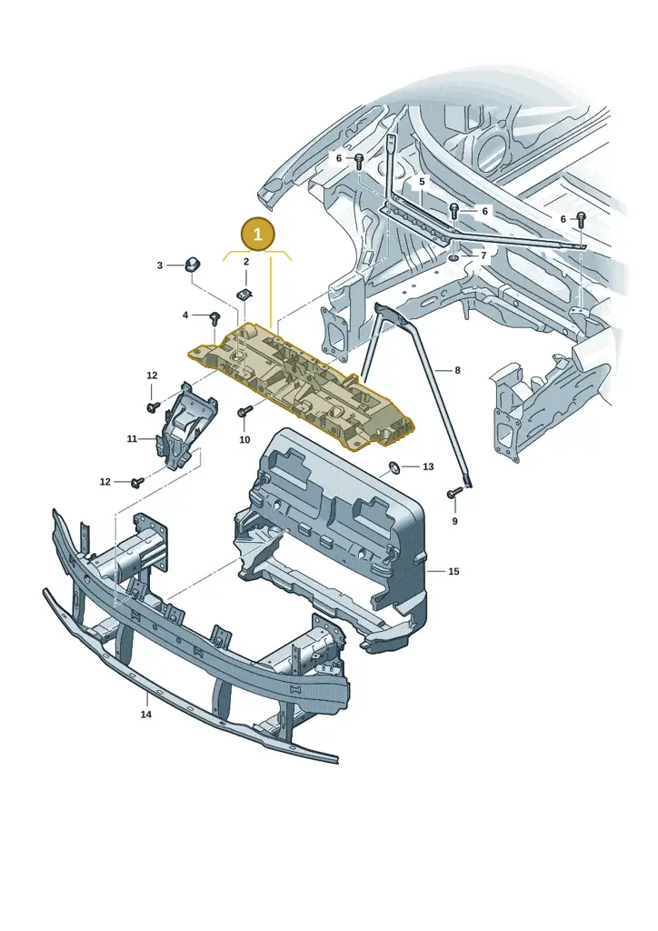 11H8055639B9 — SEAT CUPRA Tavascan (2023-) diagram 20h805000, position 1