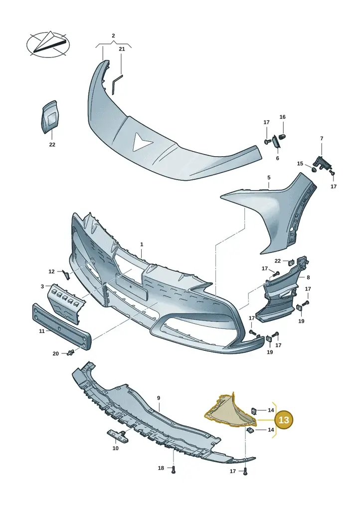 11H805826 — SEAT CUPRA Tavascan (2023-) diagram 20h807010, position 13