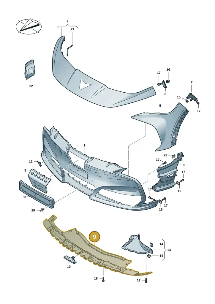 11H8059159B9 — SEAT CUPRA Tavascan (2023-) diagram 20h807010, position 9