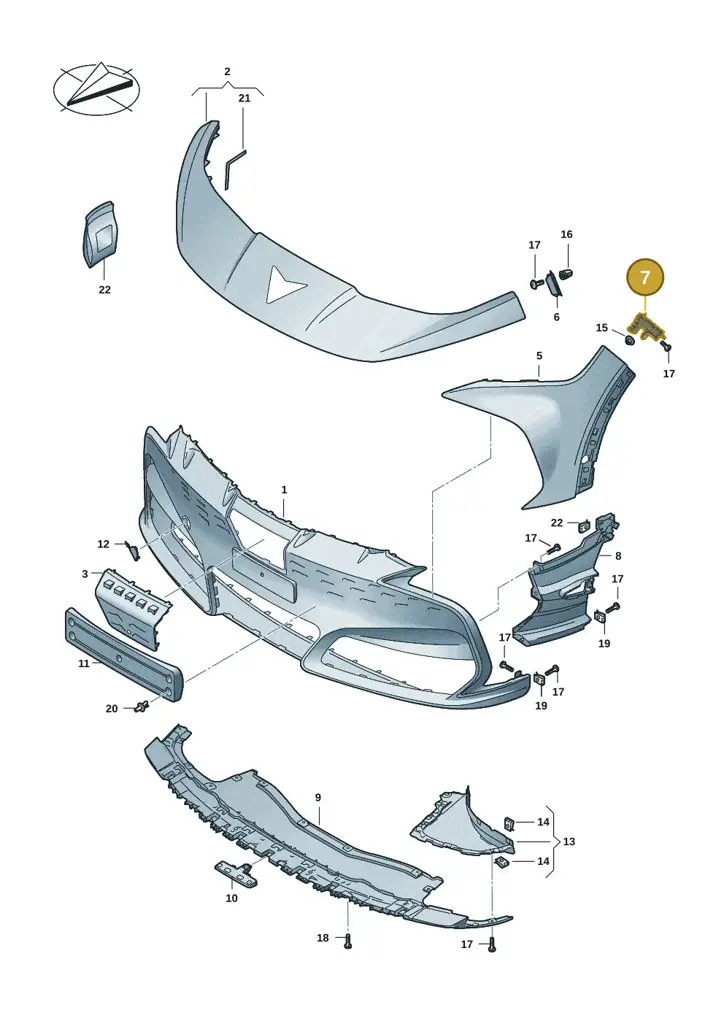 11H807050 — SEAT CUPRA Tavascan (2023-) diagram 20h807010, position 7