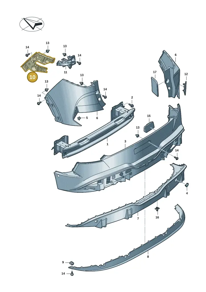 11H807393 — SEAT CUPRA Tavascan (2023-) diagram 20h807050, position 10