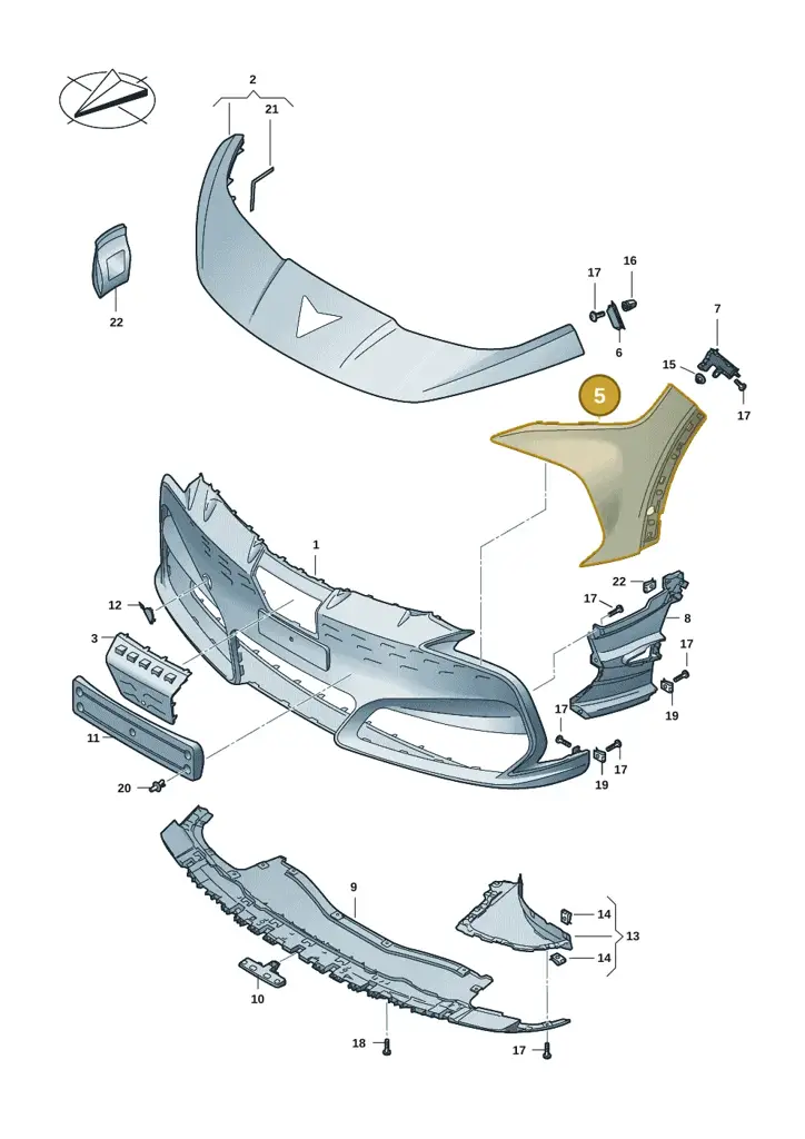 11H807437GRU — SEAT CUPRA Tavascan (2023-) diagram 20h807010, position 5