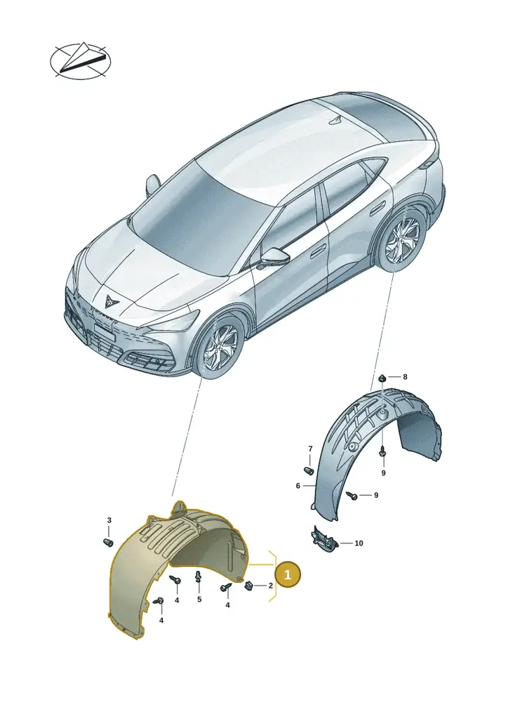 11H809957A — SEAT CUPRA Tavascan (2023-) diagram 20h821050, position 1