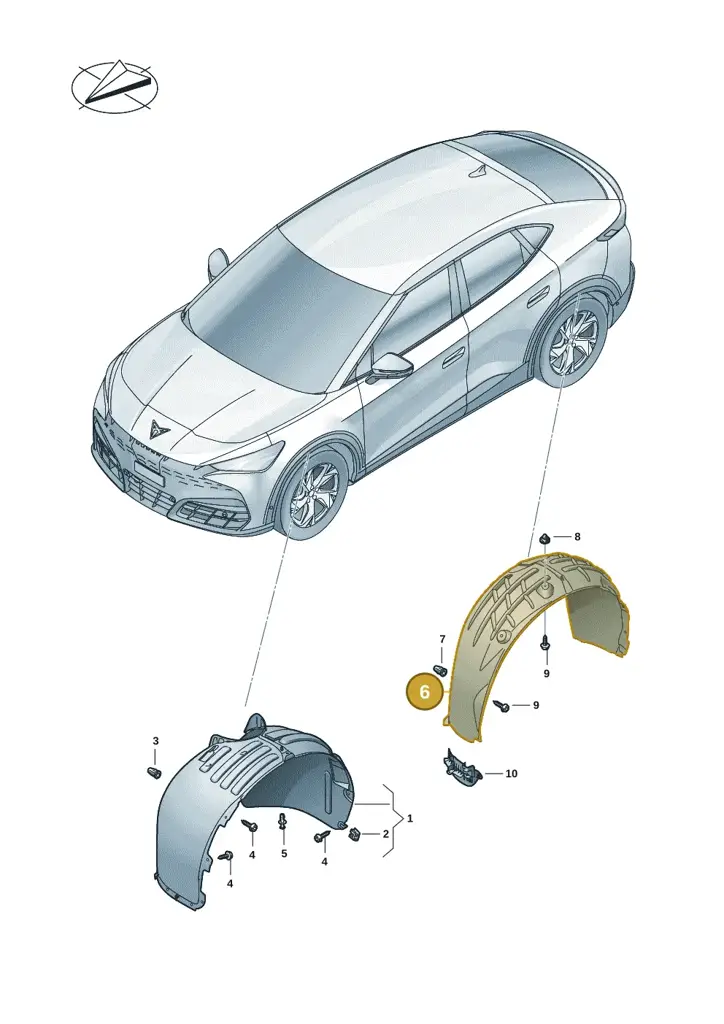 11H810972 — SEAT CUPRA Tavascan (2023-) diagram 20h821050, position 6