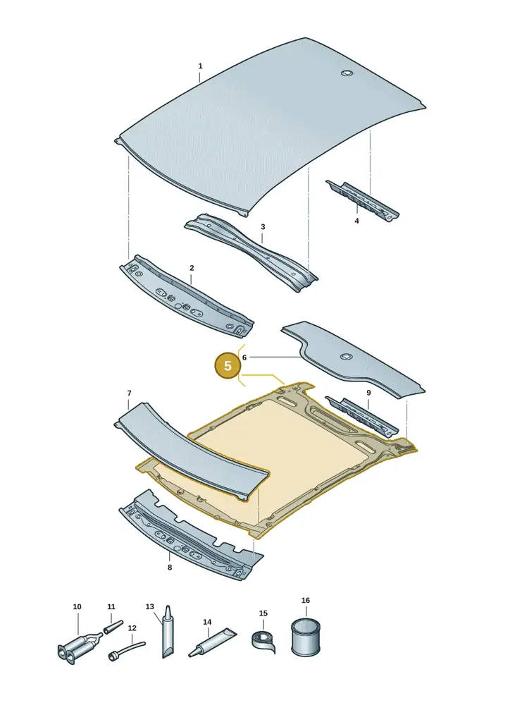 11H817101GRV — SEAT CUPRA Tavascan (2023-) diagram 20h817000, position 5