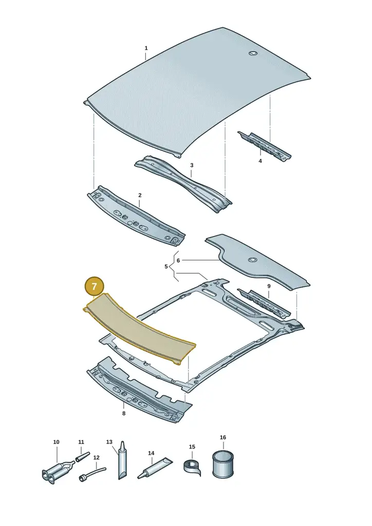 11H817104GRV — SEAT CUPRA Tavascan (2023-) diagram 20h817000, position 7