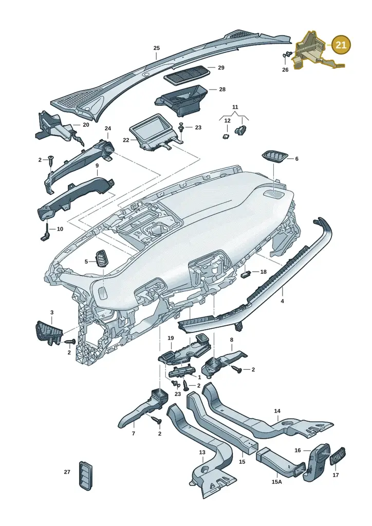 11H8193369B9 — SEAT CUPRA Tavascan (2023-) diagram 20h819300, position 21