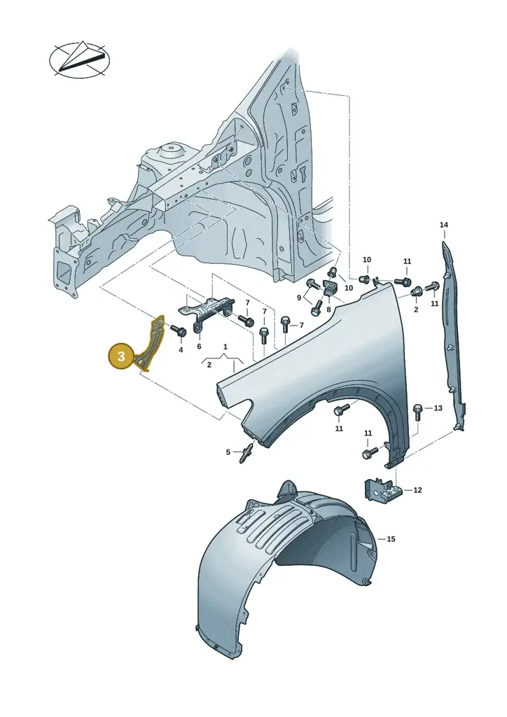 11H821135GRV — SEAT CUPRA Tavascan (2023-) diagram 20h821000, position 3