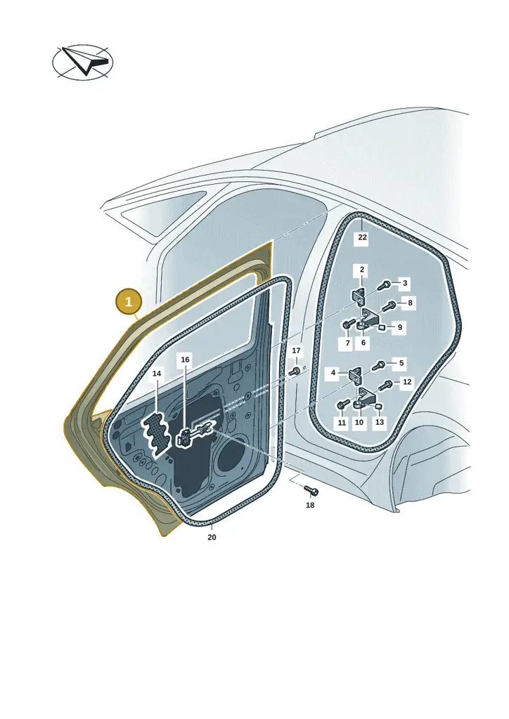 11H833056GRV — SEAT CUPRA Tavascan (2023-) diagram 11a833000, position 1