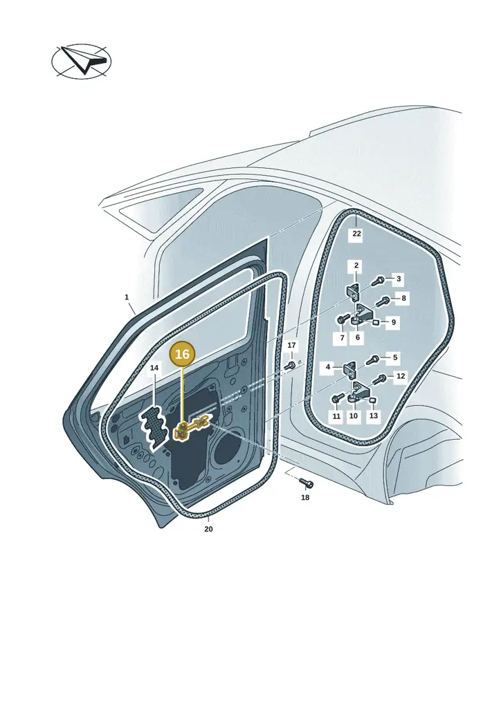 11H839249 — SEAT CUPRA Tavascan (2023-) diagram 11a833000, position 16