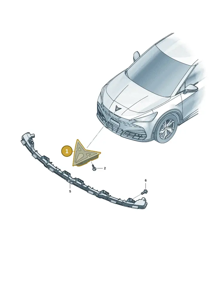 11H8536007MJ — SEAT CUPRA Tavascan (2023-) diagram 20h941000, position 1
