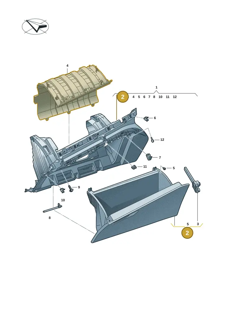 11H8571014PK — SEAT CUPRA Tavascan (2023-) diagram 20h857030, position 2