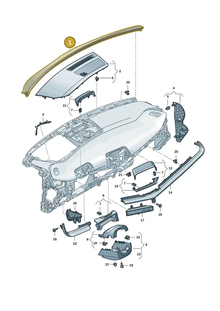 11H8571754PK — SEAT CUPRA Tavascan (2023-) diagram 20h857010, position 1