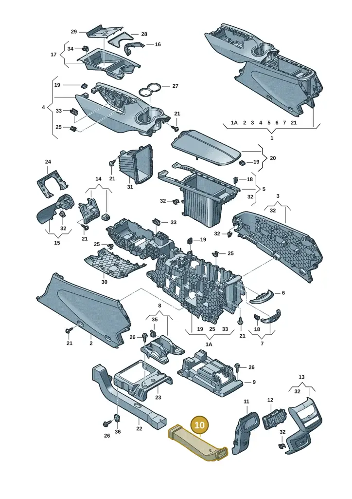 11H857509 — SEAT CUPRA Tavascan (2023-) diagram 20h863060, position 10