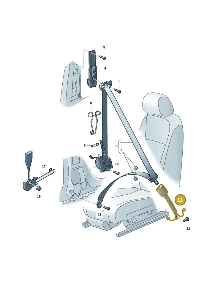 11H857756MNB — SEAT CUPRA Tavascan (2023-) diagram 11a857060, position 11