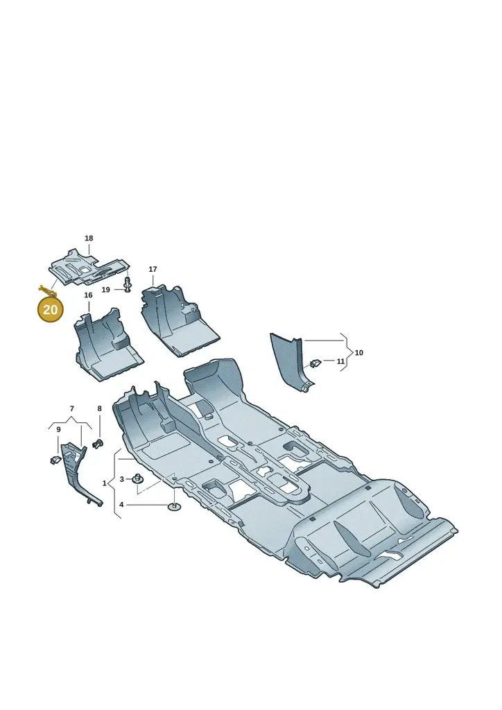 11H857757 — SEAT CUPRA Tavascan (2023-) diagram 20h857000, position 24