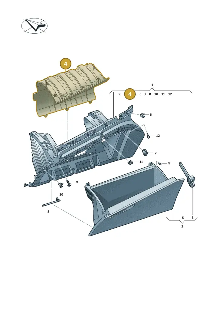 11H8578434PK — SEAT CUPRA Tavascan (2023-) diagram 20h857030, position 4