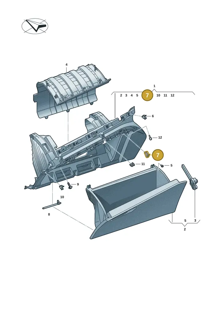 11H858540 — SEAT CUPRA Tavascan (2023-) diagram 20h857030, position 7