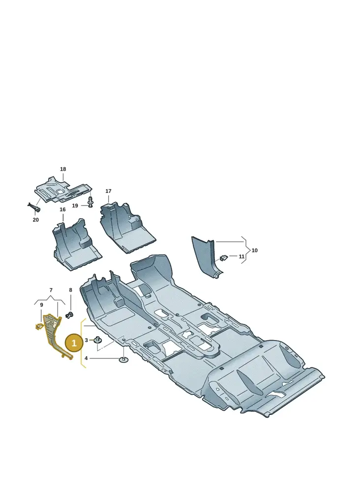 11H863021WH7 — SEAT CUPRA Tavascan (2023-) diagram 11h863000, position 1
