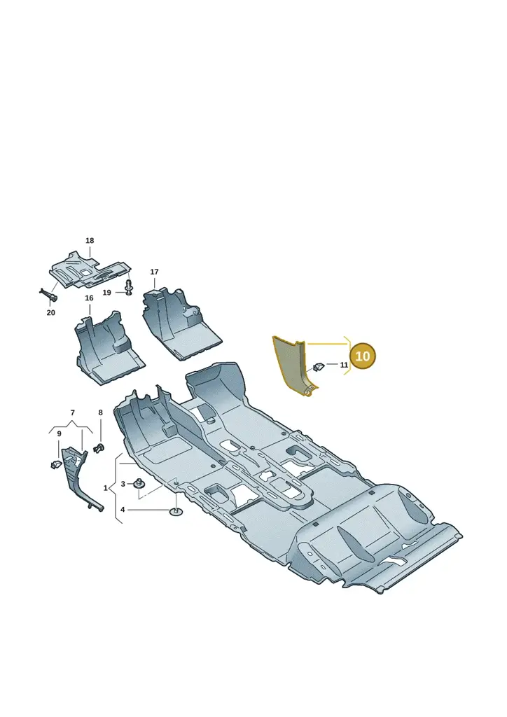 11H8634844PK — SEAT CUPRA Tavascan (2023-) diagram 11h863000, position 10