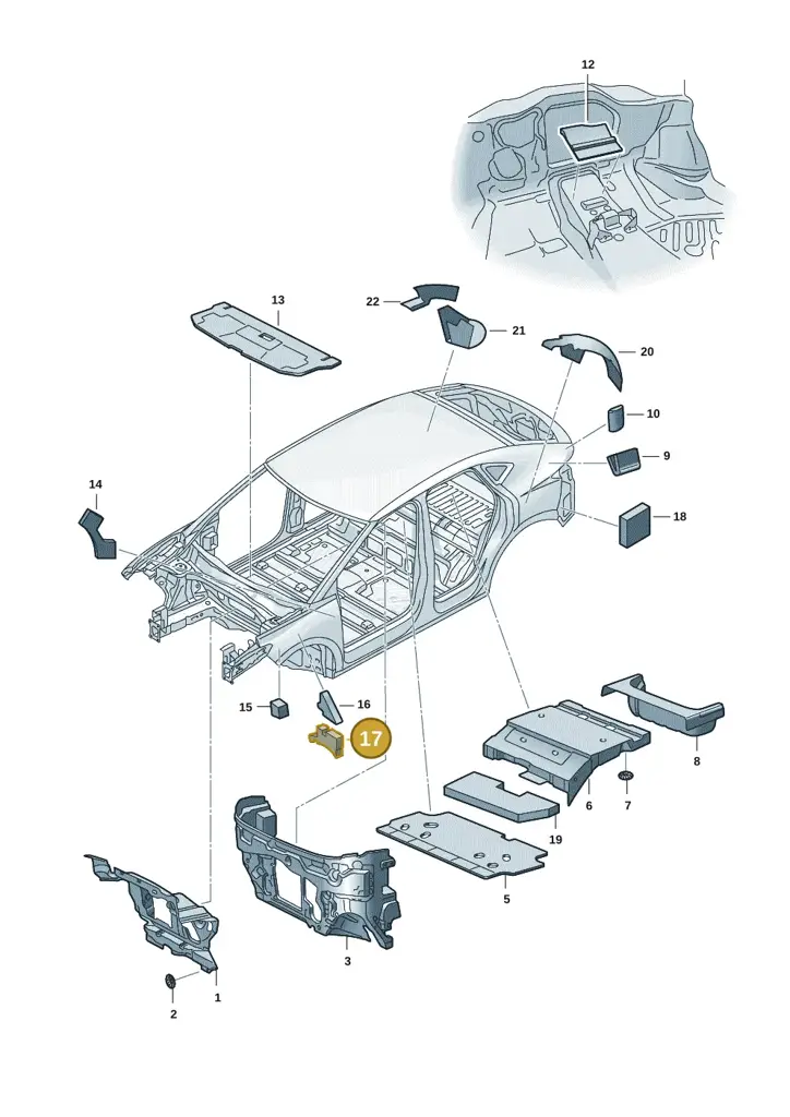 11H864239 — SEAT CUPRA Tavascan (2023-) diagram 20h863020, position 17