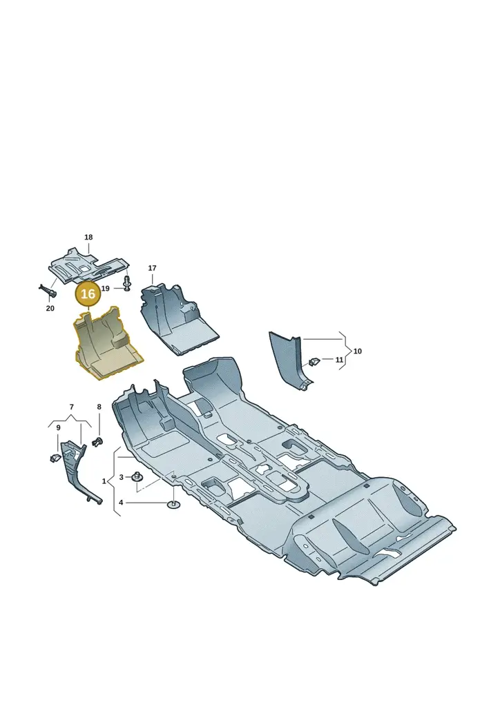11H864417 — SEAT CUPRA Tavascan (2023-) diagram 11h863000, position 16