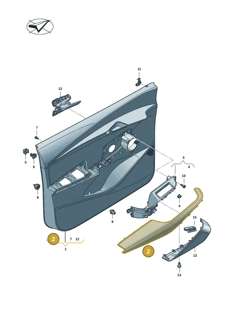 11H8671733D8 — SEAT CUPRA Tavascan (2023-) diagram 20h867000, position 2