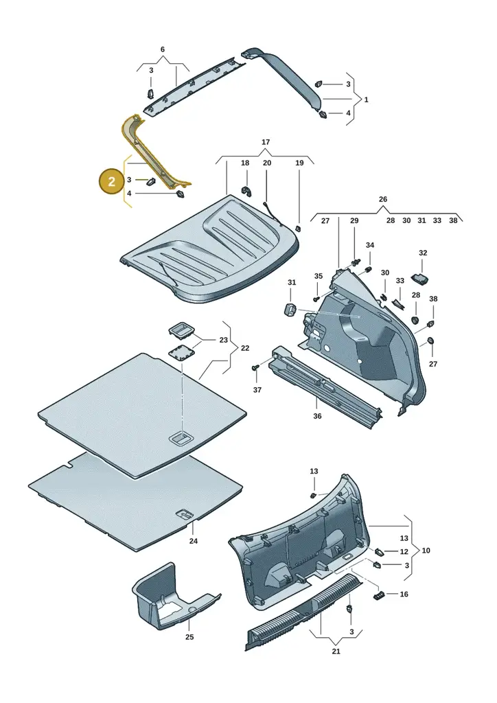 11H8677034PK — SEAT CUPRA Tavascan (2023-) diagram 20h867080, position 2