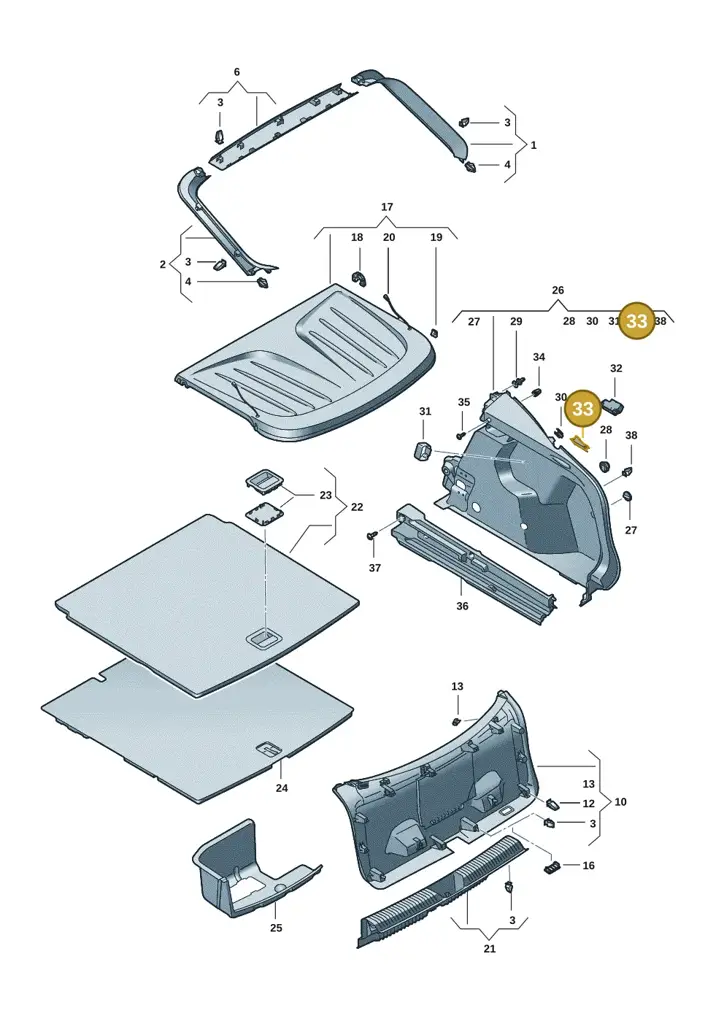 11H8688874PK — SEAT CUPRA Tavascan (2023-) diagram 20h867080, position 33