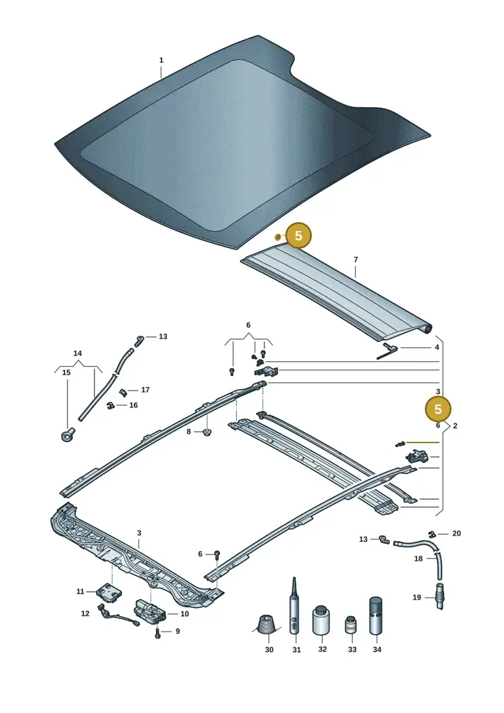 11H898671 — SEAT CUPRA Tavascan (2023-) diagram 20h877000, position 5