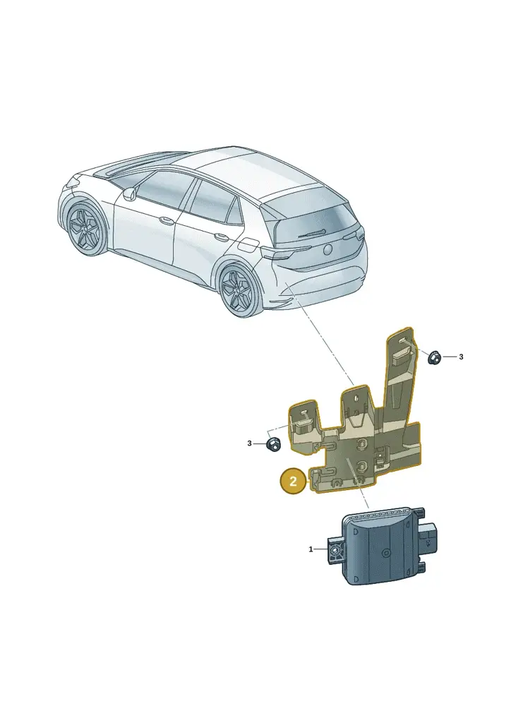 11H907455 — SEAT CUPRA Tavascan (2023-) diagram 10a907010, position 2