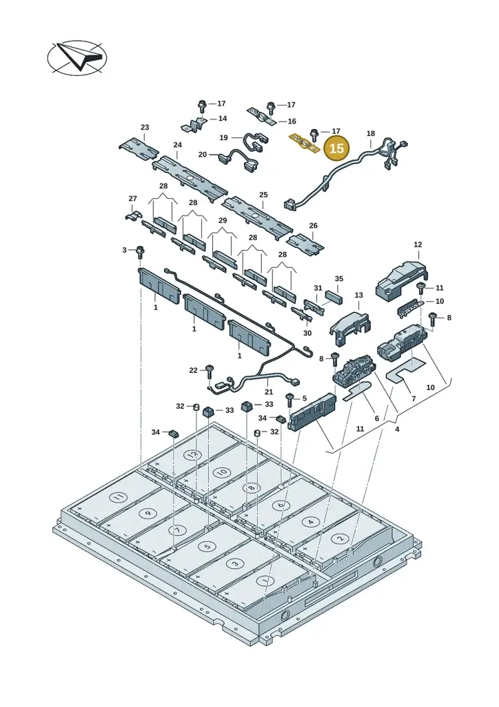 11H915139A — SEAT CUPRA Tavascan (2023-) diagram 11n915061, position 15