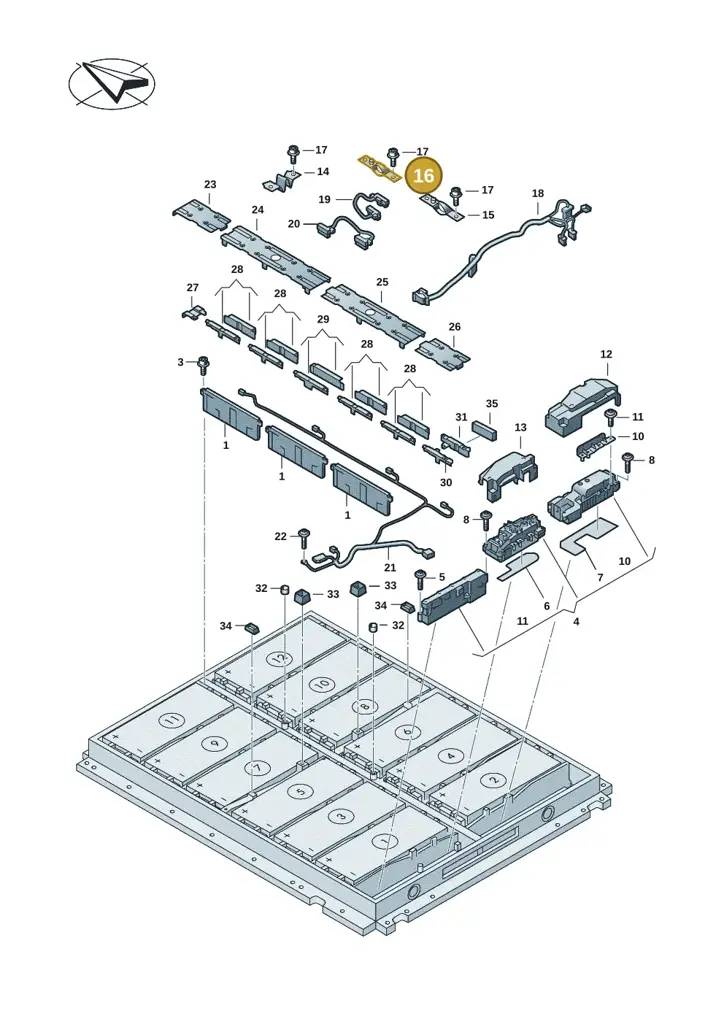 11H915139 — SEAT CUPRA Tavascan (2023-) diagram 11n915061, position 16