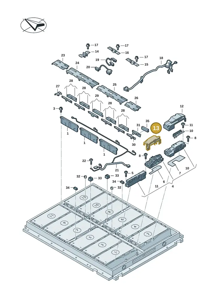 11H915521 — SEAT CUPRA Tavascan (2023-) diagram 11n915061, position 13