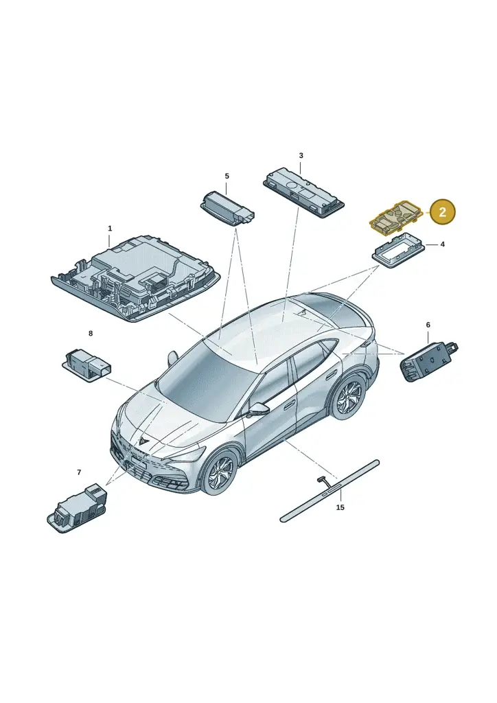 11H947304 — SEAT CUPRA Tavascan (2023-) diagram 20h947000, position 2
