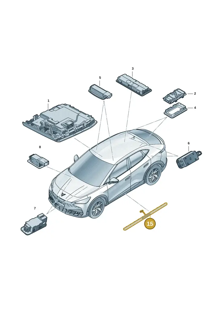 11H947417 — SEAT CUPRA Tavascan (2023-) diagram 20h947000, position 15