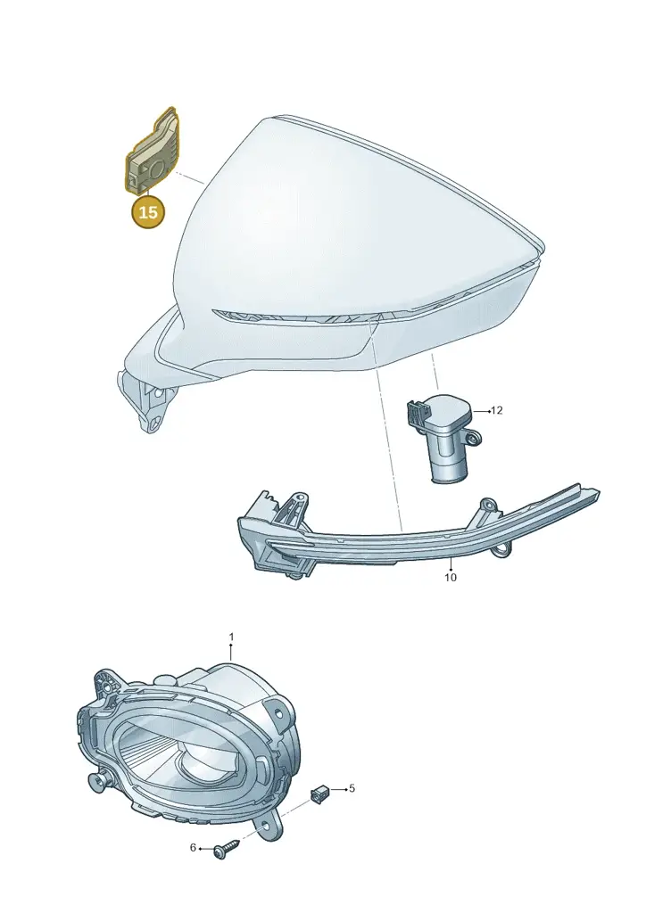 11H949145 — SEAT CUPRA Tavascan (2023-) diagram 591941090, position 15
