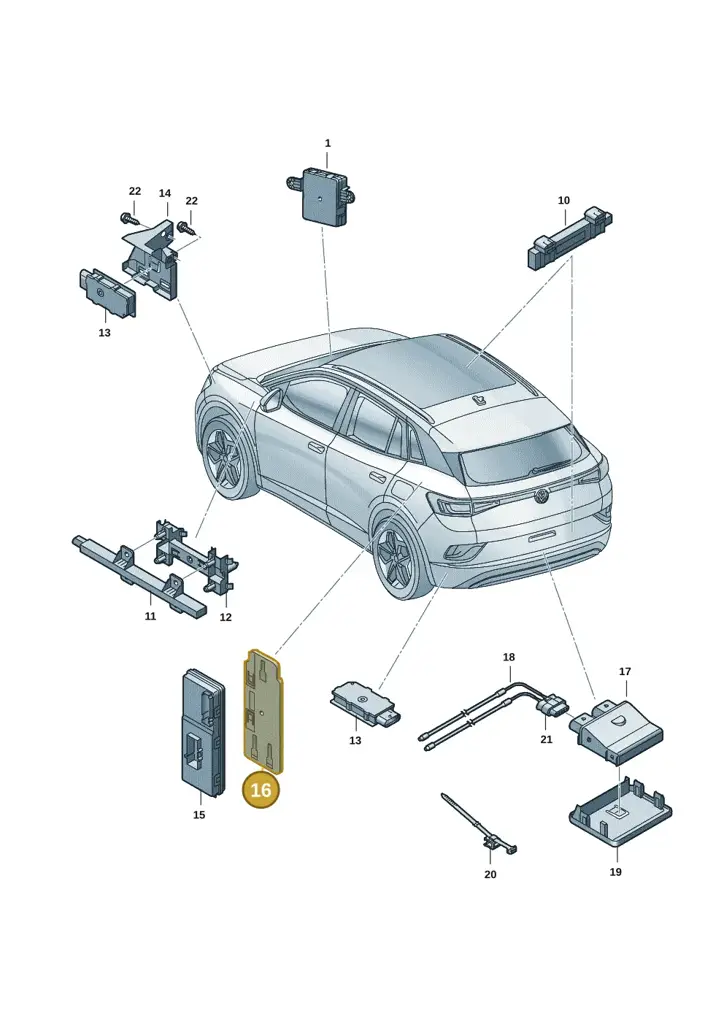 11H971502 — SEAT CUPRA Tavascan (2023-) diagram 11a909000, position 16