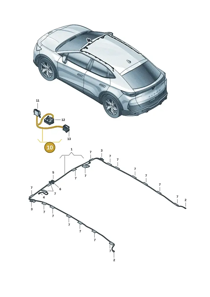 11H971648 — SEAT CUPRA Tavascan (2023-) diagram 20h972070, position 10