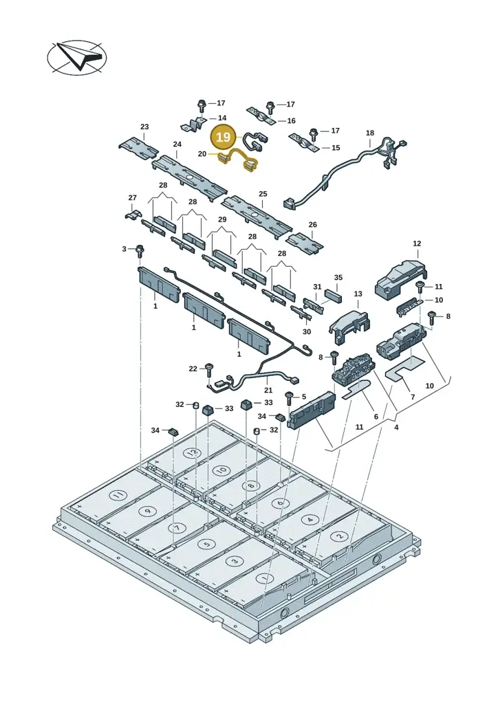 11H971690C — SEAT CUPRA Tavascan (2023-) diagram 11n915061, position 19