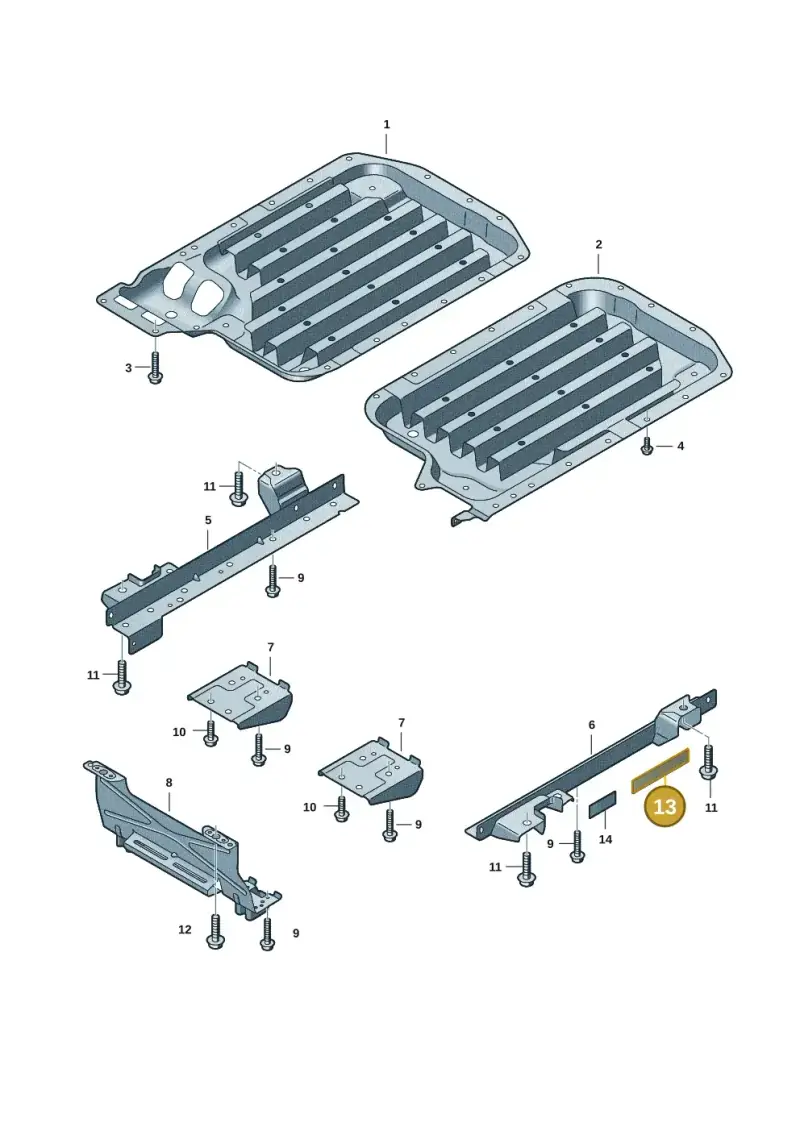 12E000100C — SEAT Formentor TSI CUPRA (2020-) diagram 571915551, position 13