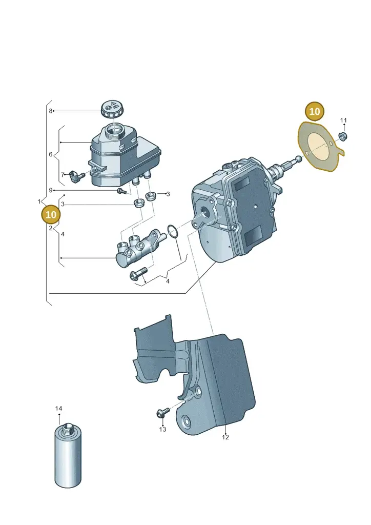 12E612161 — SEAT Mii electric (2020-2021) diagram 745612210, position 10