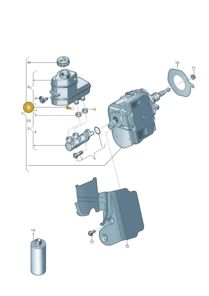 12E614159 — SEAT Mii electric (2020-2021) diagram 745612210, position 9