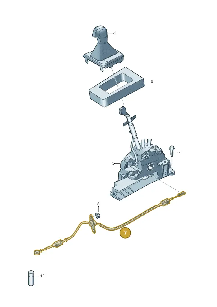 12E713265E — SEAT Mii electric (2020-2021) diagram 772713100, position 7