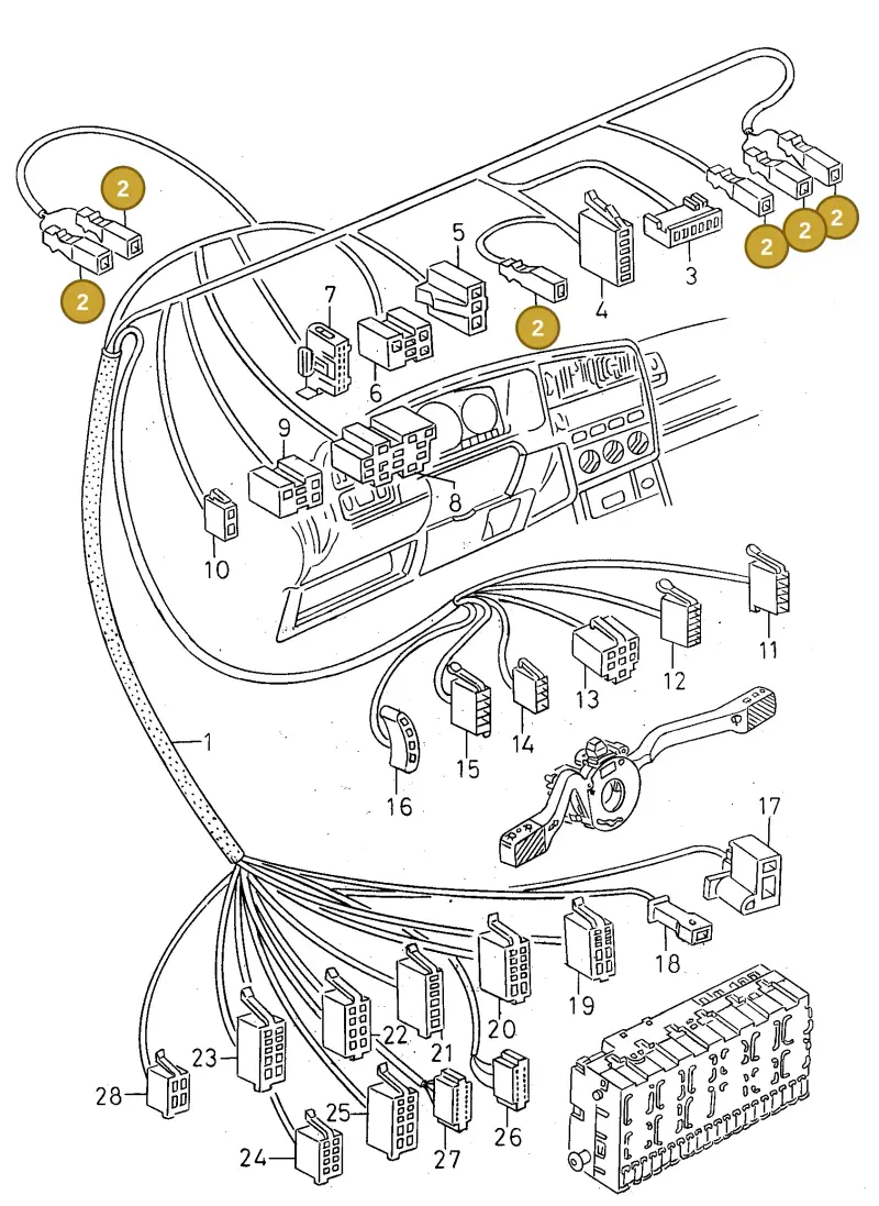 161971990A — SEAT TOLEDO        SEAT MOD.97>99 (1996-1999) diagram 130971800, position 2