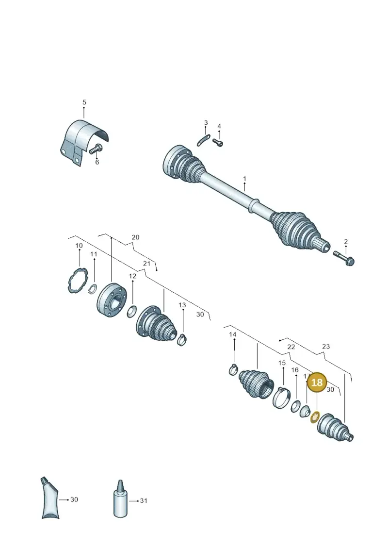 171407297C — SEAT Leon ST Stylance (2016-2020) diagram 649407220, position 18