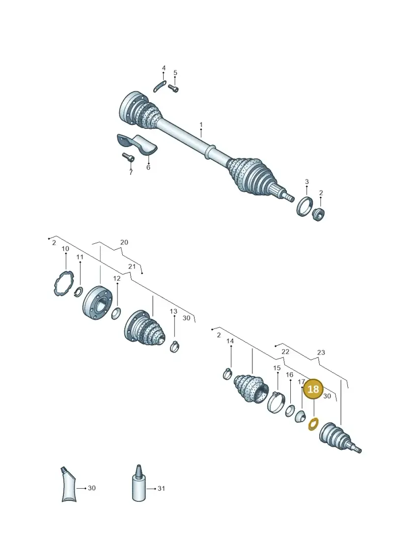 171407297C — SEAT Toledo Reference (2015-2019) diagram 672407500, position 18