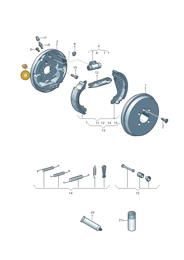171609163 — SEAT Mii electric (2020-2021) diagram 773609000, position 9
