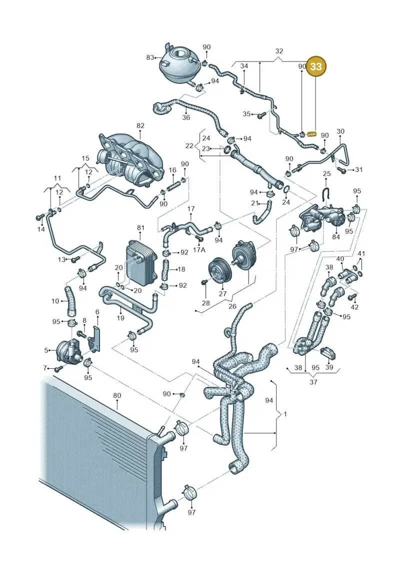 191121343 — SEAT Ibiza Reference (2012-2012) diagram 672121350, position 33