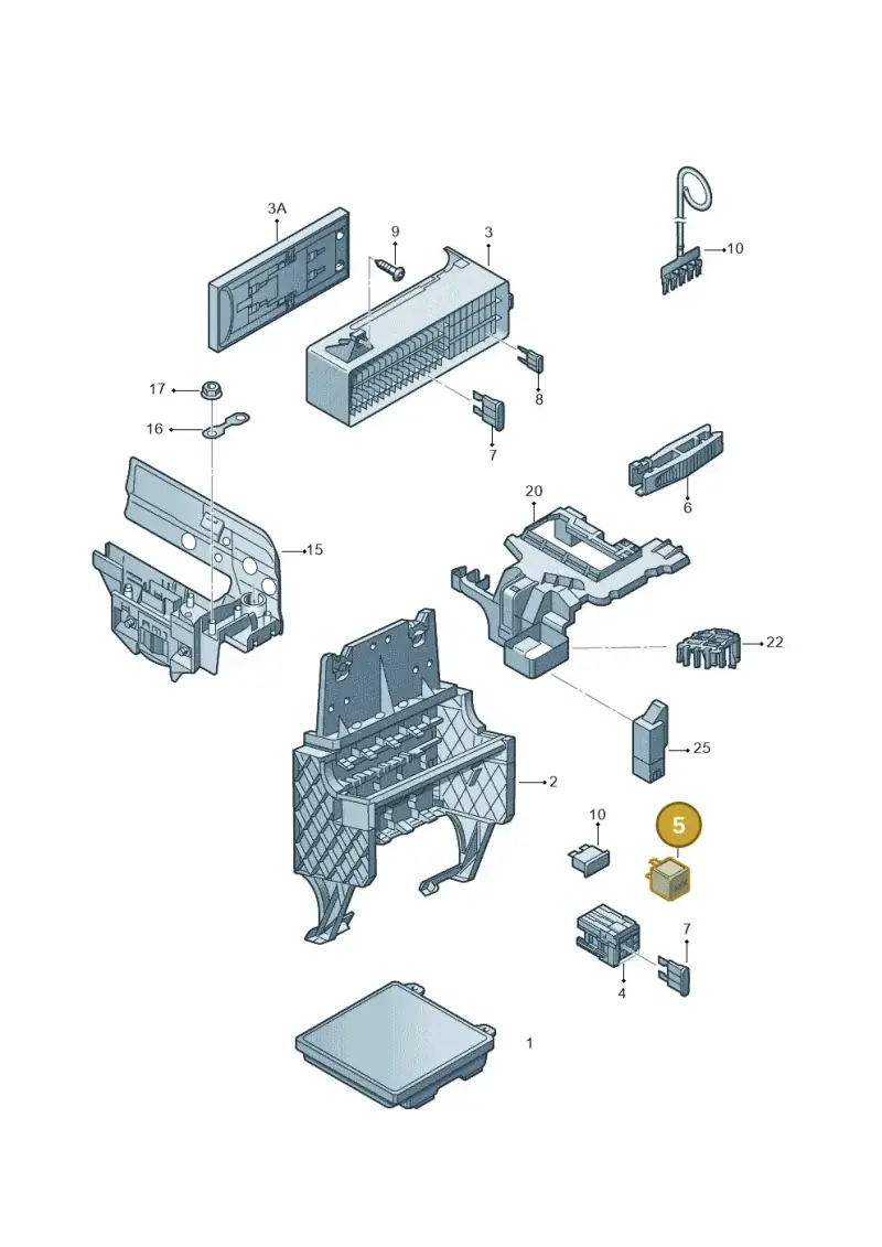 191906383C — SEAT Ibiza Reference (2012-2012) diagram 672937000, position 5
